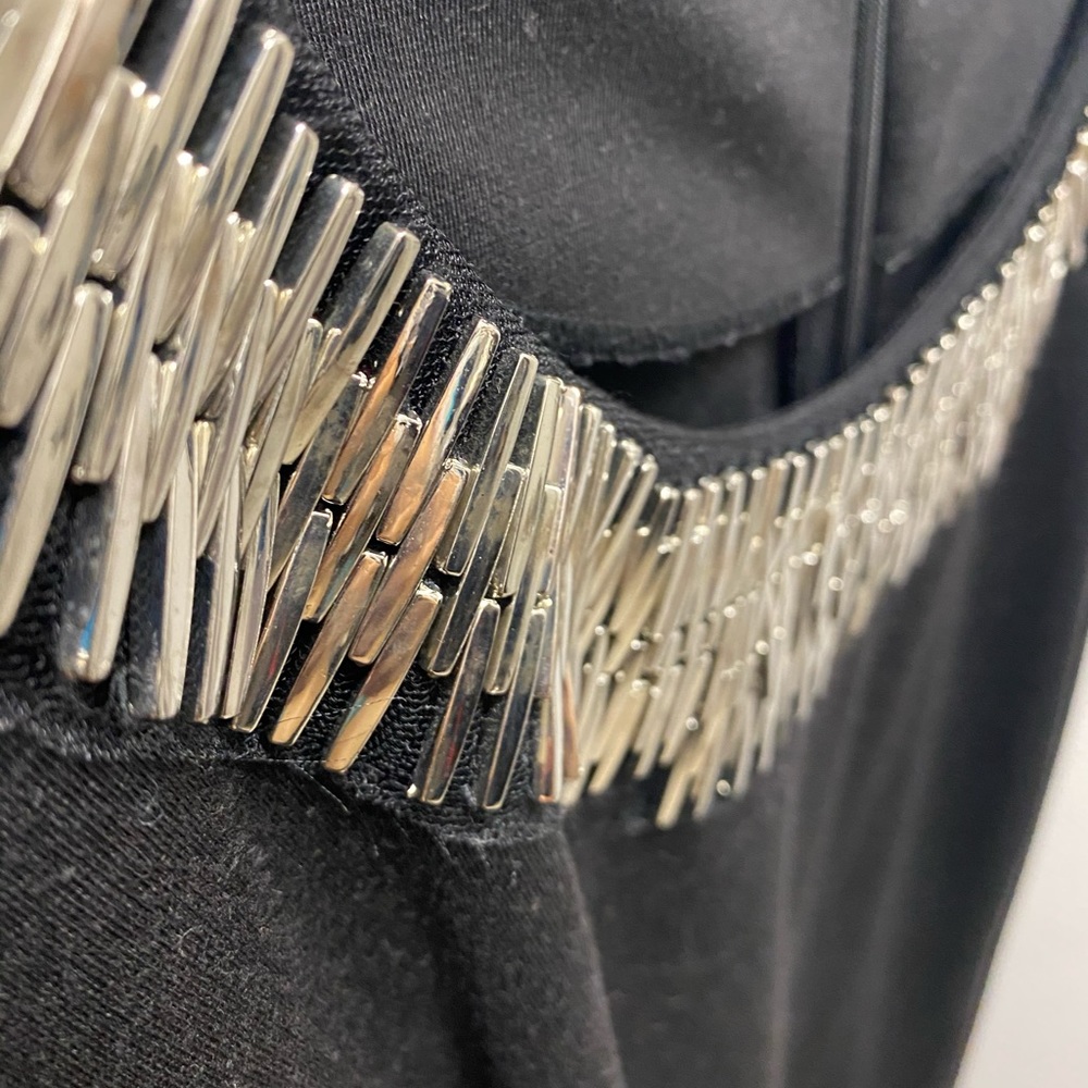 Alfani plus dress with decorative neckline